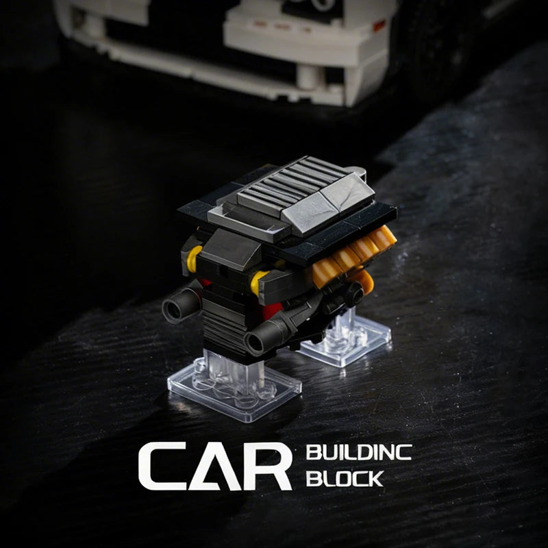 Muscle Car Building Blocks Set – 1543pcs Technical Brick Model