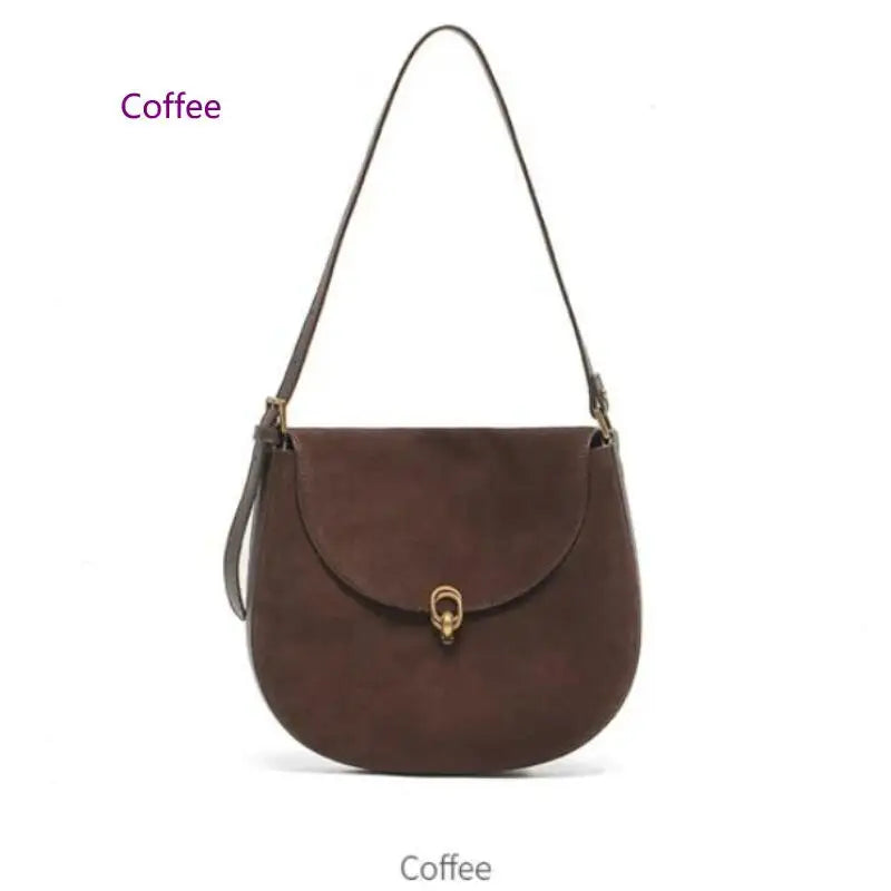 Mini Matte Leather Crossbody Shoulder Bag for Women