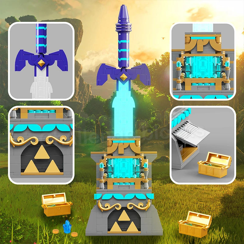 Master Sword Building Kit – Legend of Zelda Micro Block Set