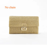 Khaki Clutch Bag
