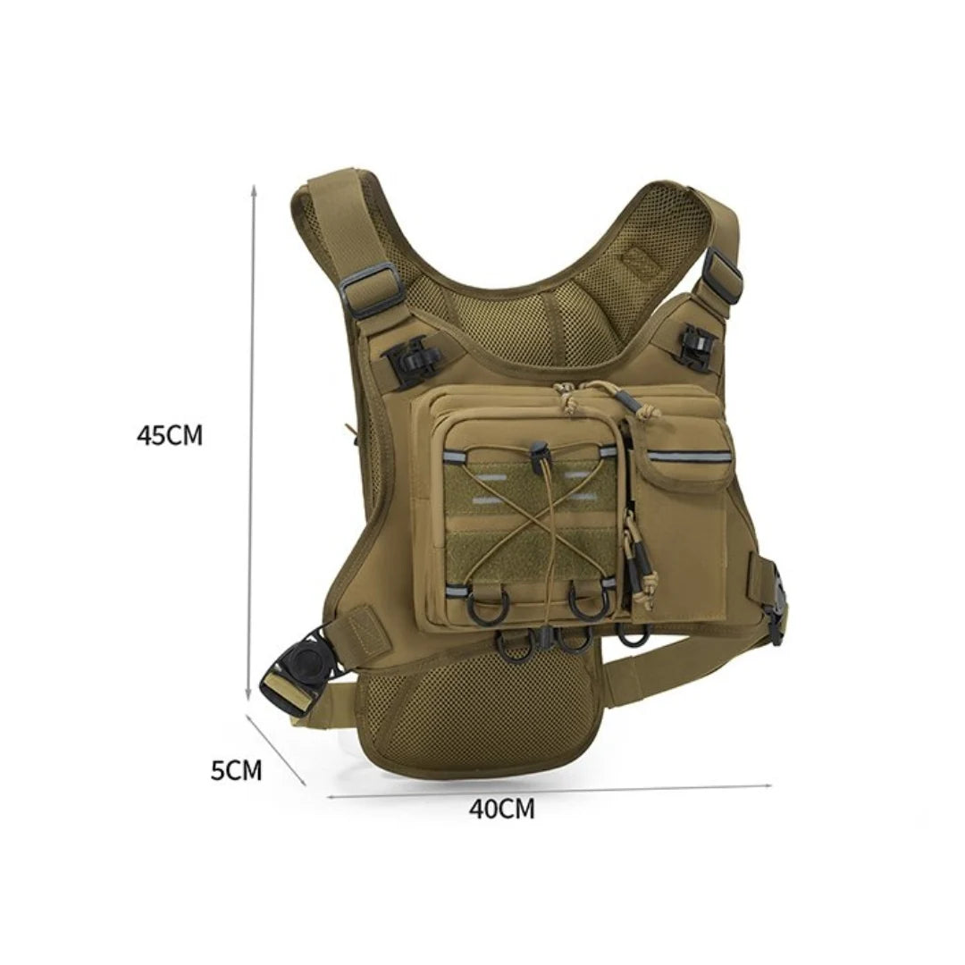Running Hydration Vest – Men's & Women's Tactical Chest Pack for Cycling & Hiking