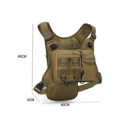 Running Hydration Vest – Men's & Women's Tactical Chest Pack for Cycling & Hiking