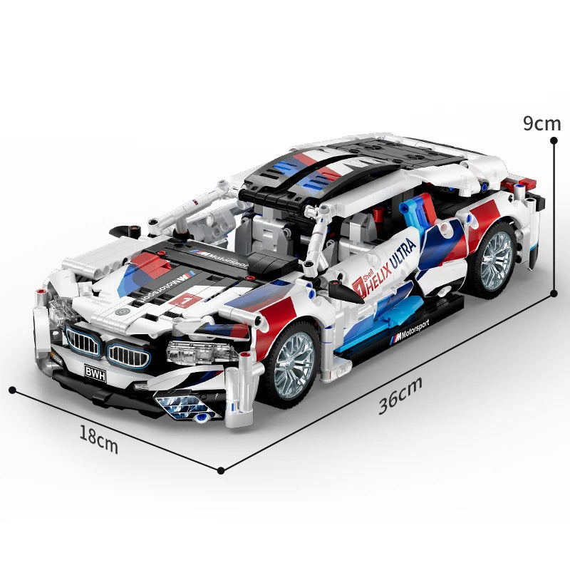 MOC Technical Supercar Building Set – 1208pcs Mechanical Assembly