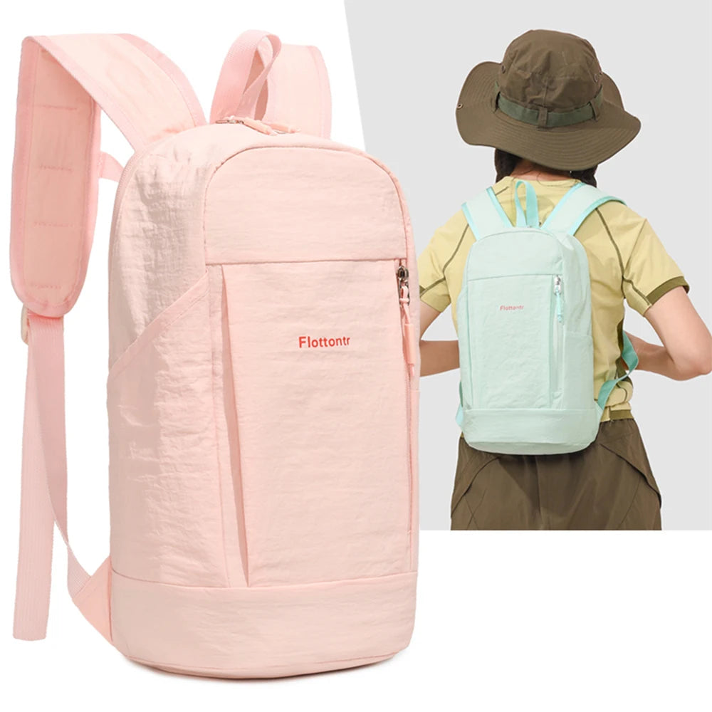Lightweight Nylon Daypack – Outdoor Backpack with Chest Buckle