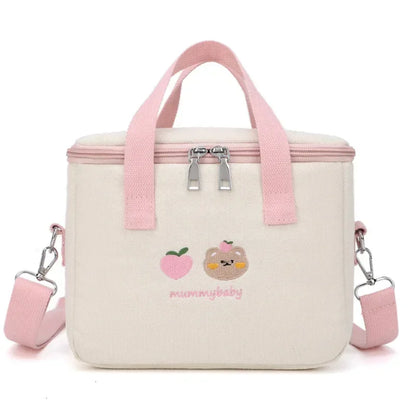 Cute Bear Insulated Lunch Bag – Kids & Family Cooler Tote