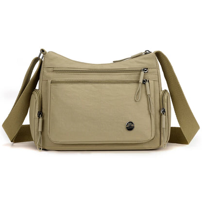 Women's Crossbody Bag – Multi-Pocket Lightweight Shoulder Bag
