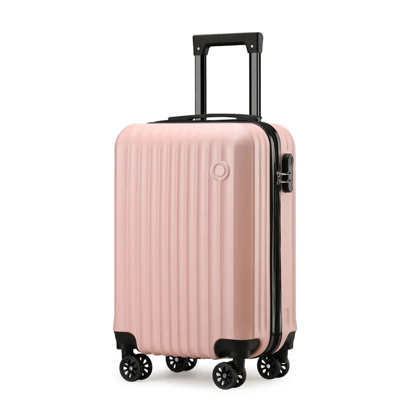 20-Inch Hardshell Trolley Suitcase with Combination Lock