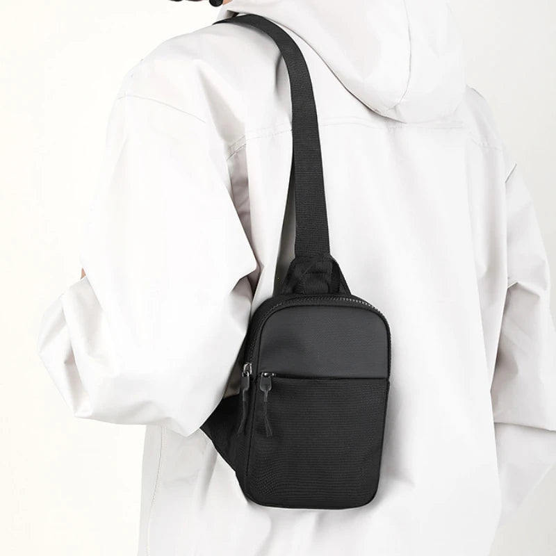Men's Waterproof Sling Chest Bag – Crossbody Shoulder Pack