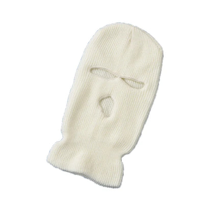 Balaclava Ski Mask – Full Face Cover, 3-Hole Windproof Knit Hat