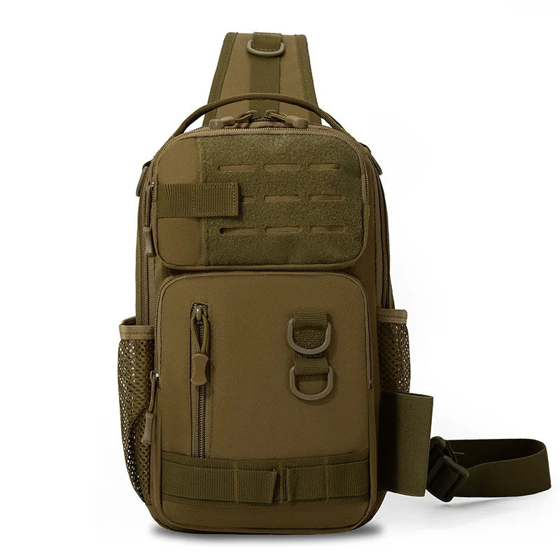 Tactical Sling Bag – Fishing, Hiking & Camping Crossbody Backpack