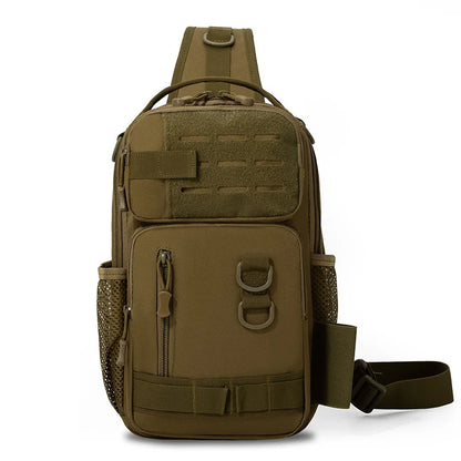 Tactical Sling Bag – Fishing, Hiking & Camping Crossbody Backpack