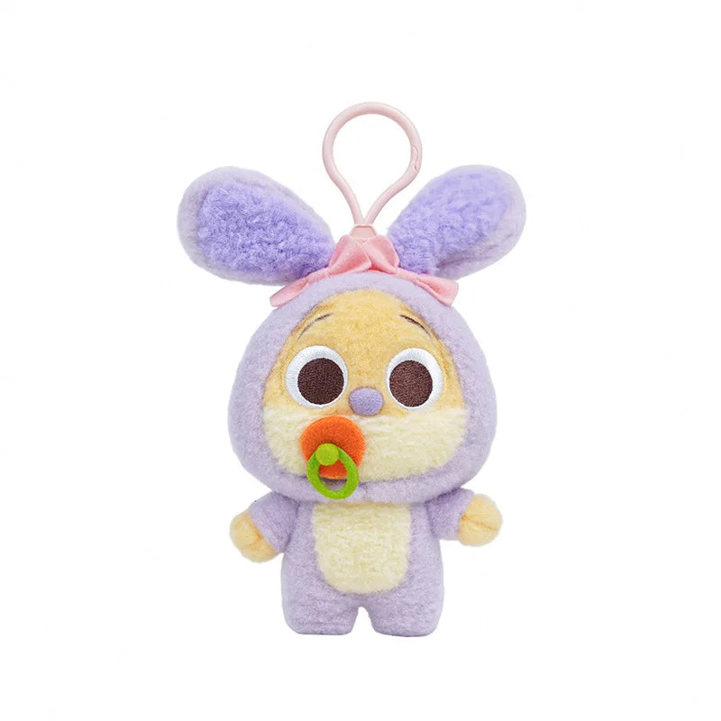 Zootopia Plush Keychain Doll – Cute Bag Charm Pendant