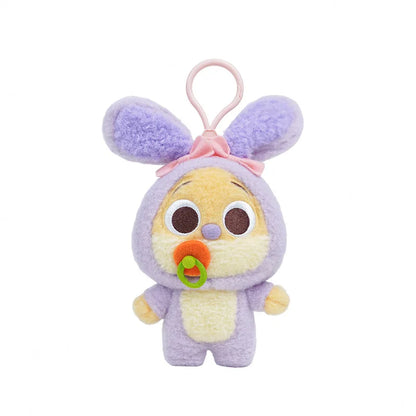 Zootopia Plush Keychain Doll – Cute Bag Charm Pendant