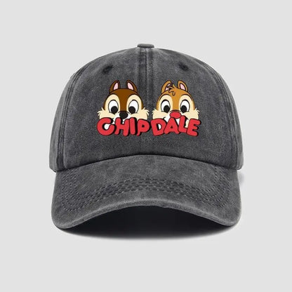 Chip & Dale Baseball Cap – Cute Cartoon Disney Hat for Men & Women