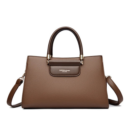 Large Leather Handbag for Women – Designer Tote & Shoulder Bag