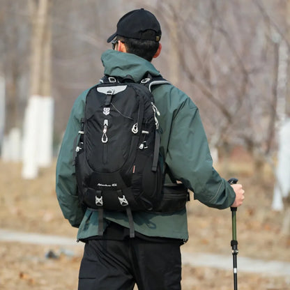 40L Water Resistant Hiking Backpack – Travel, Camping & Laptop Daypack