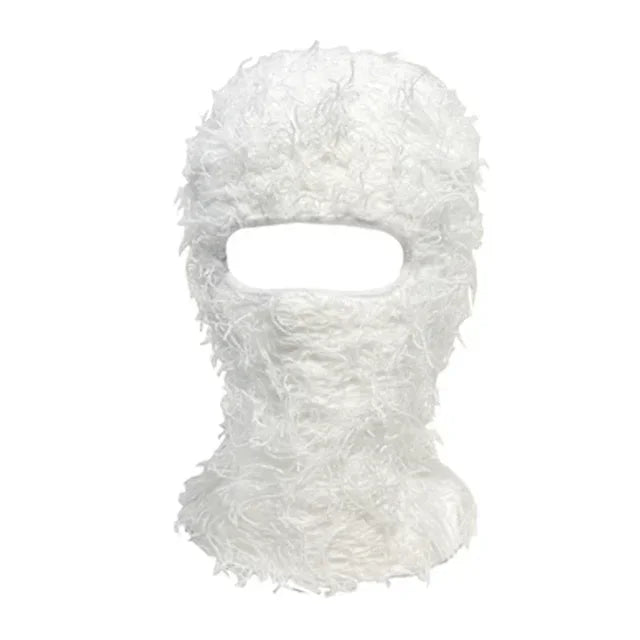 Balaclava Ski Mask – Distressed Knit Full Face Winter Hat