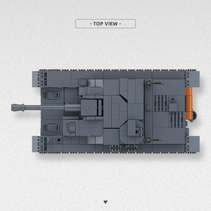 StuG IV Tank Military Building Blocks Set