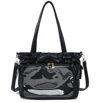 Ita Bag Clear Window Crossbody – Lolita Anime DIY Badge Bag