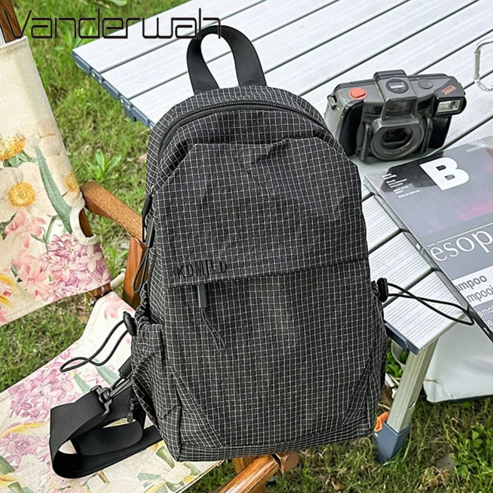 2-in-1 Convertible Hiking Backpack & Shoulder Bag – Water-Resistant, Unisex