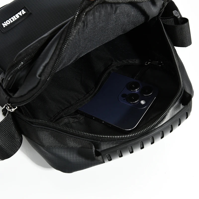Men's Messenger Shoulder Bag – Lightweight Oxford Crossbody