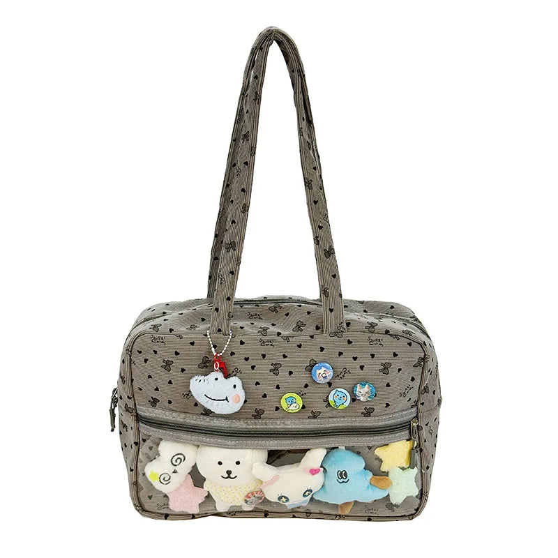 Kawaii Shoulder Bag - Anime Ita Tote Large Capacity Handbag