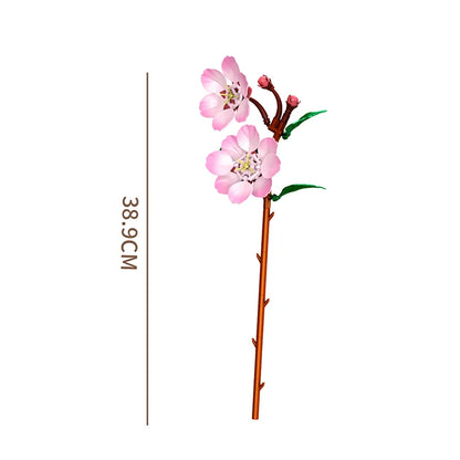 Flower & Plant Building Blocks Set – Eternal Bouquet Home Decor Model