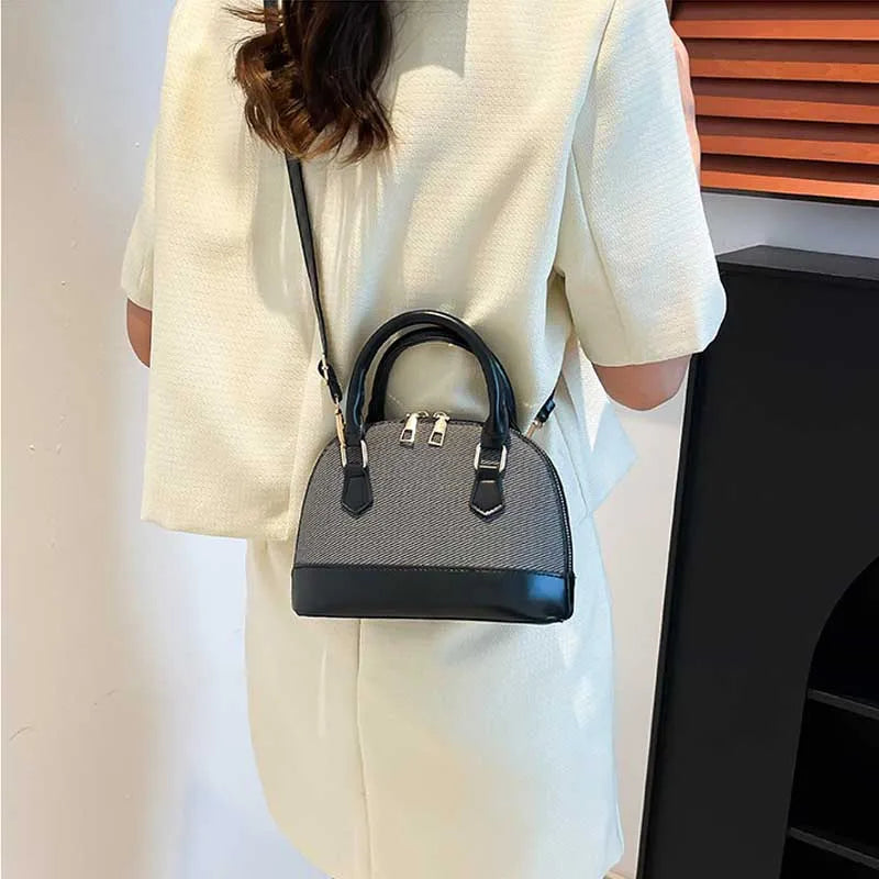 Shell Crossbody Bag – Retro Shoulder Purse for Women