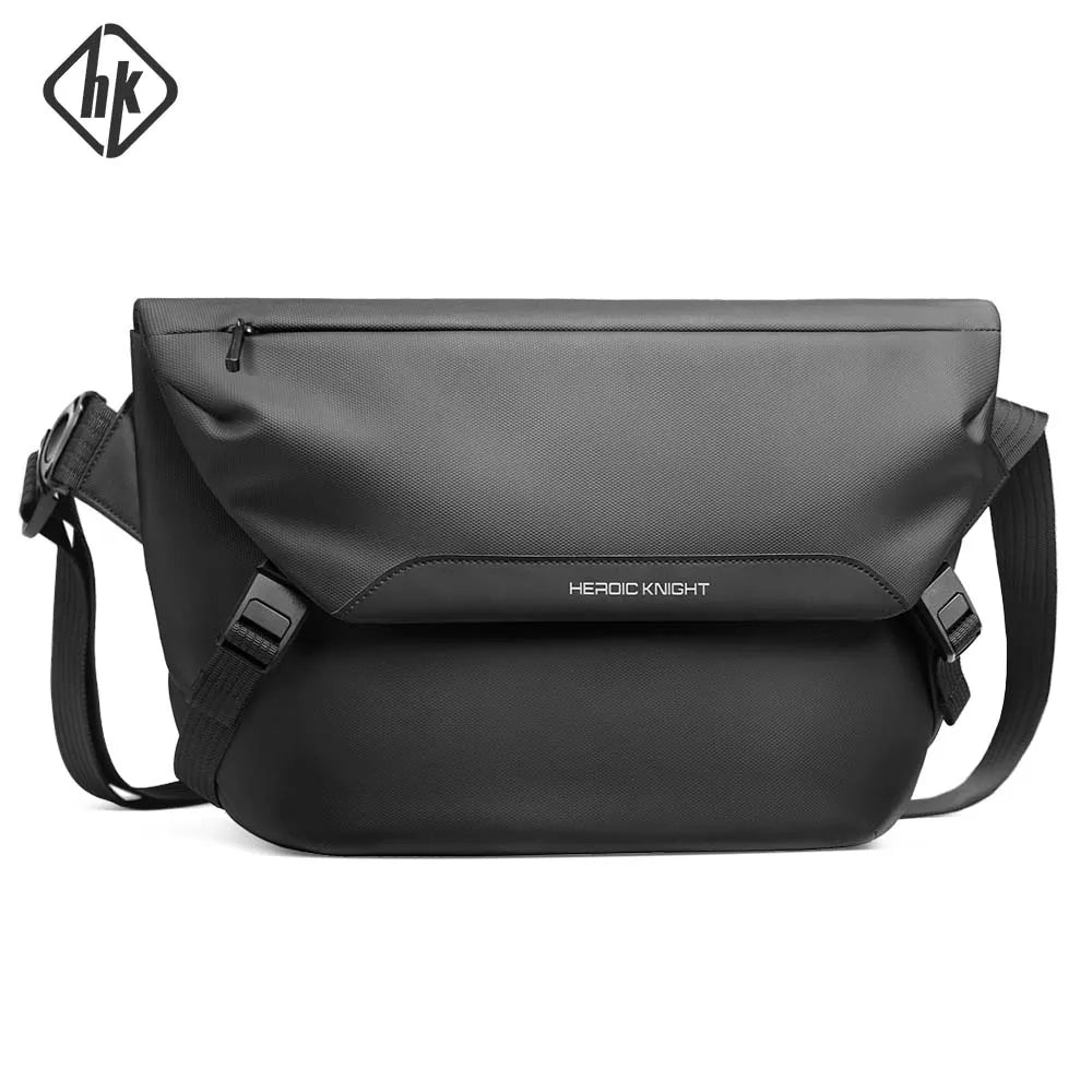 Water Repellent Messenger Bag for Men – Casual Crossbody Shoulder Bag Fits 11" iPad