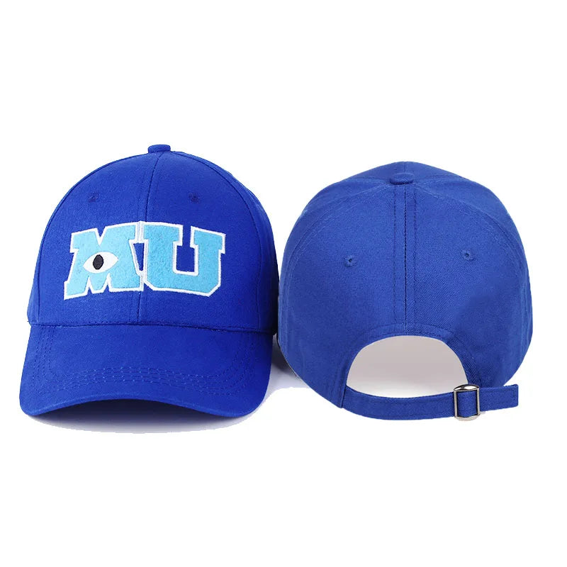 Monsters University Embroidered Baseball Cap – Unisex Cotton Sun Hat