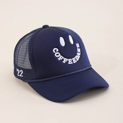 Unisex Men Women Cap Pentagram Embroidery Baseball Net Caps Spring Summer Outdoor Adjustable Casual