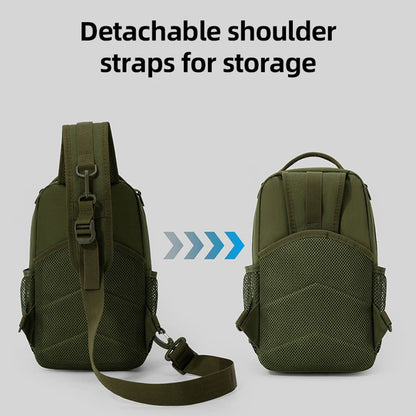 Tactical Sling Bag – Fishing, Hiking & Camping Crossbody Backpack