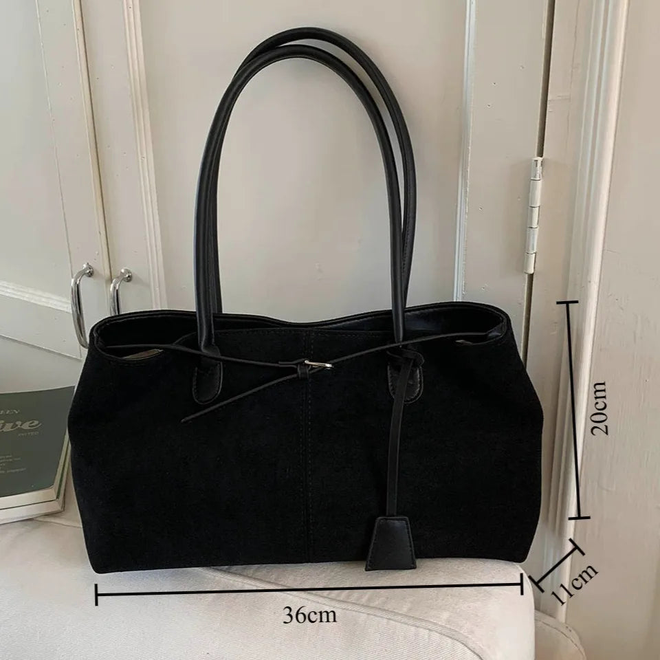 Retro PU Leather Shoulder Handbag for Women
