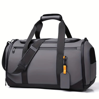 Oxford Duffel Bag Large Capacity Sports & Travel Gym Bag with Shoe Compartment