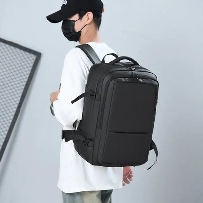Men's Laptop Backpack – Large Capacity Business Travel Bag