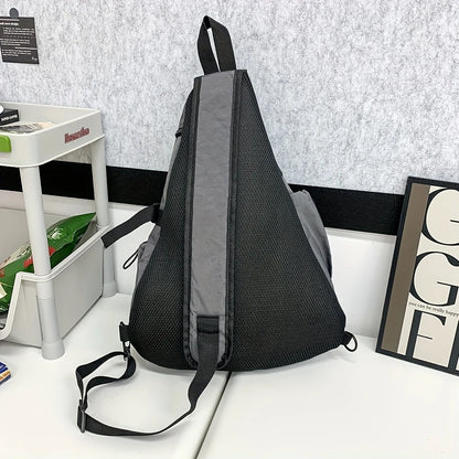 Large Capacity Sling Chest Bag – Sports Crossbody for Men & Women