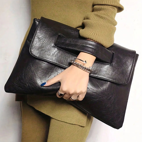 Evening Bag Elegant Exquisite Vintage Pu Leather Clutch Bag