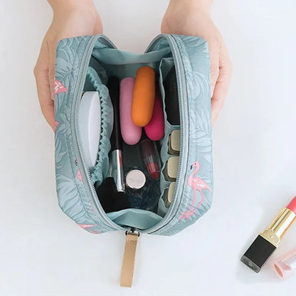 Mini Makeup Bag – Travel Cosmetic Organizer Pouch