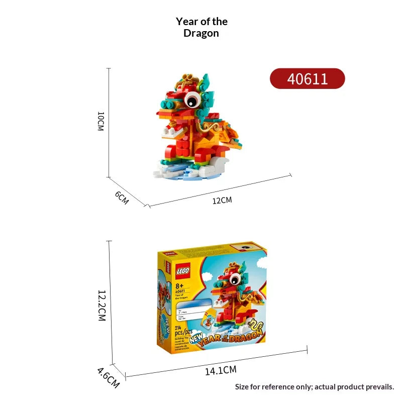 Year of the Dragon Building Set 40611 – Lunar New Year Gift