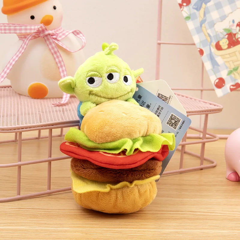 Toy Story Alien Plush Keychain – Disney Cartoon Bag Pendant
