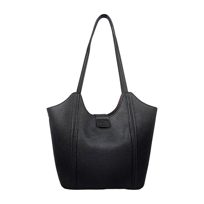 Women's Soft Leather Tote Bag – Luxury Shoulder Handbag