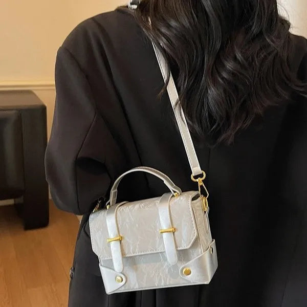 Autumn Winter Retro Messenger Small Bag Women S Trendy Shoulder Sense Portable Square