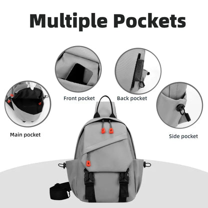 Men's Outdoor Sports Sling Bag – Multi-Pocket Chest Pack
