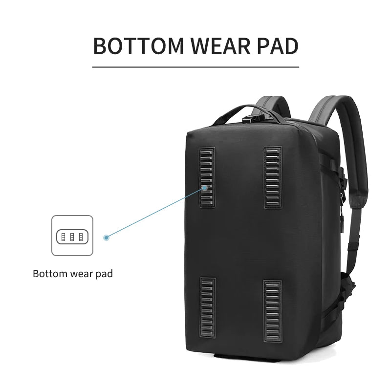 Sports Duffel Backpack – Multi-Functional Travel Gym Bag for Men & Women