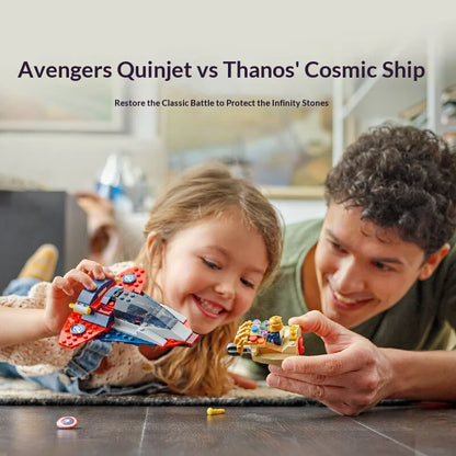 LEGO Marvel 76319 Captain America vs. Thanos Building Set