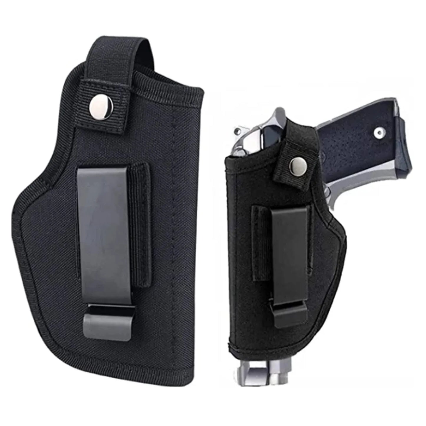 Universal Concealed Carry Holster – Nylon IWB/OWB Belt Holster for Pistols