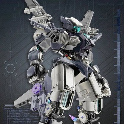 Star Battle Mech Robot Building Blocks Set 600 Pcs MOC