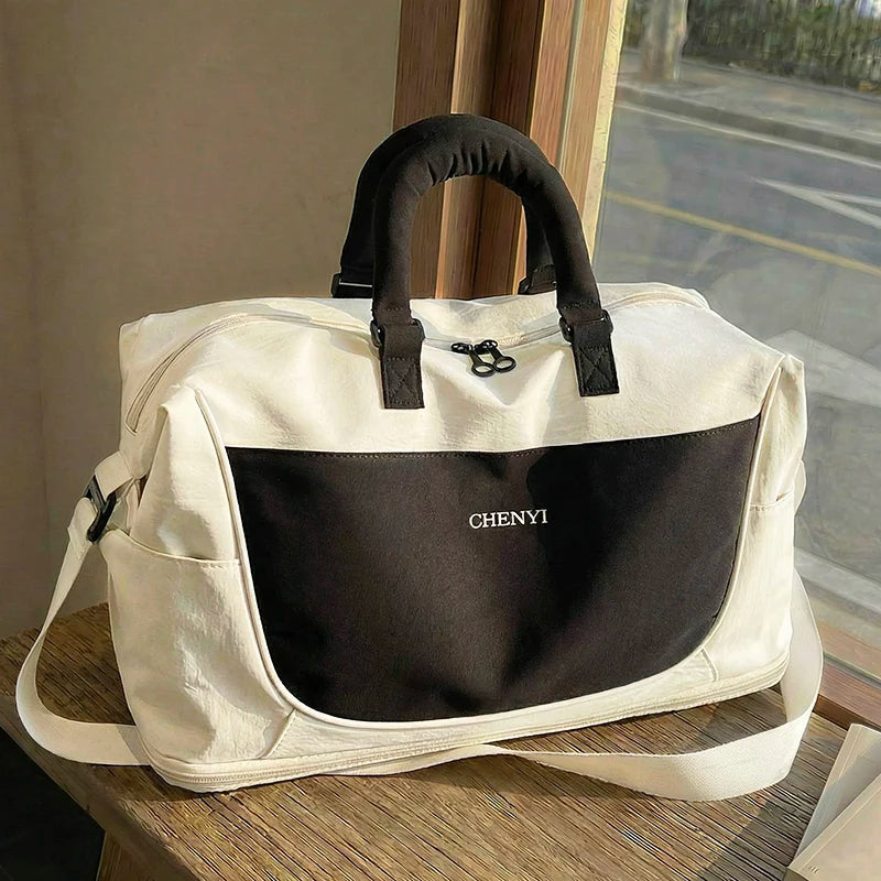 Large Capacity Gym & Travel Duffel Bag with Shoulder Strap