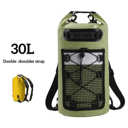 Waterproof Dry Bag Backpack PVC 10L 20L 30L 40L Kayak Trekking