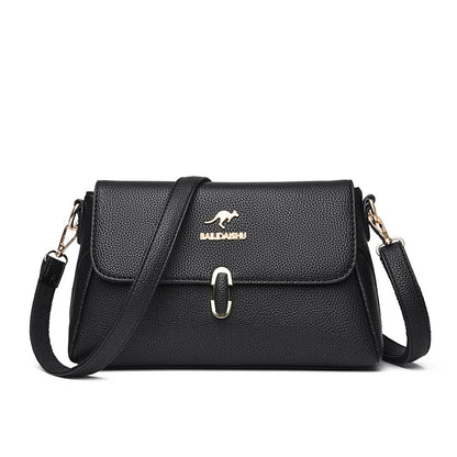Women's Luxury PU Leather Crossbody Bag – Designer Shoulder Purse